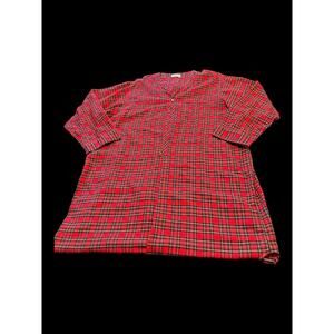 Vintage Gokeys Oversized Men’s Flannel Sleepshirt 45” Length **Rare**